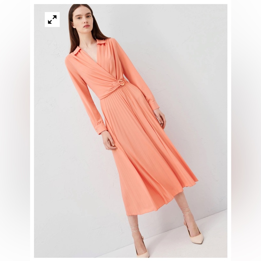 NWT MARELLA Crepe dress - Picture 3 of 8
